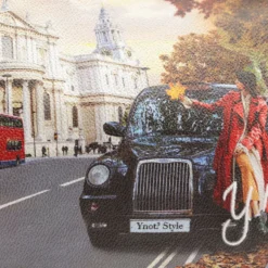 Borsa Donna Y NOT a Mano con Tracolla YES-650 London Tourist