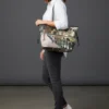 Borsa Donna Y NOT a Spalla YES-319 Stampa Amsterdam Bridge