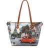Borsa Donna Y NOT a Spalla YES-396 Stampa C'Est La Vie