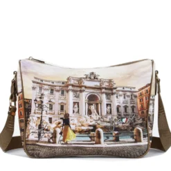 Borsa Donna Y NOT con Tracolla Regolabile linea YES-370 Lost In Rome