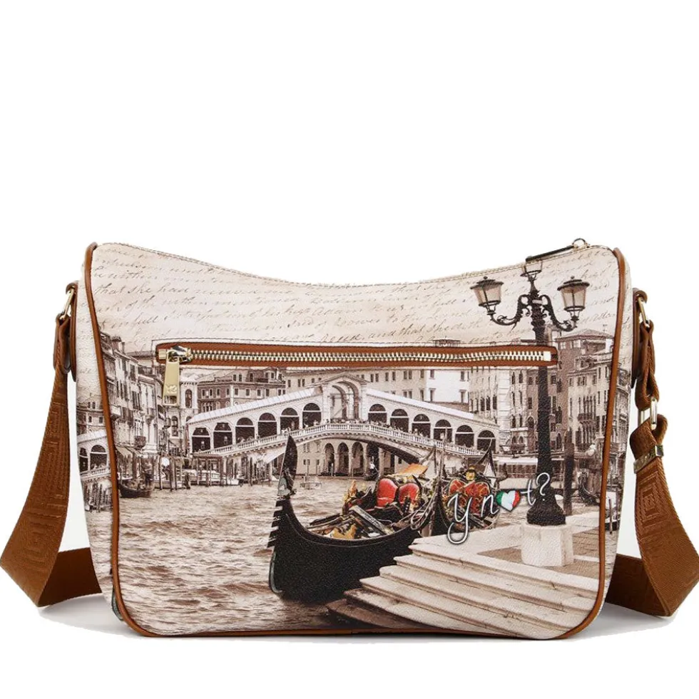 Borsa Donna Y NOT con Tracolla Regolabile linea YES-370 Venice Postcard