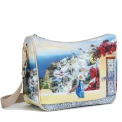 Borsa Donna Y NOT con Tracolla Regolabile linea YES-370 Greek Summer