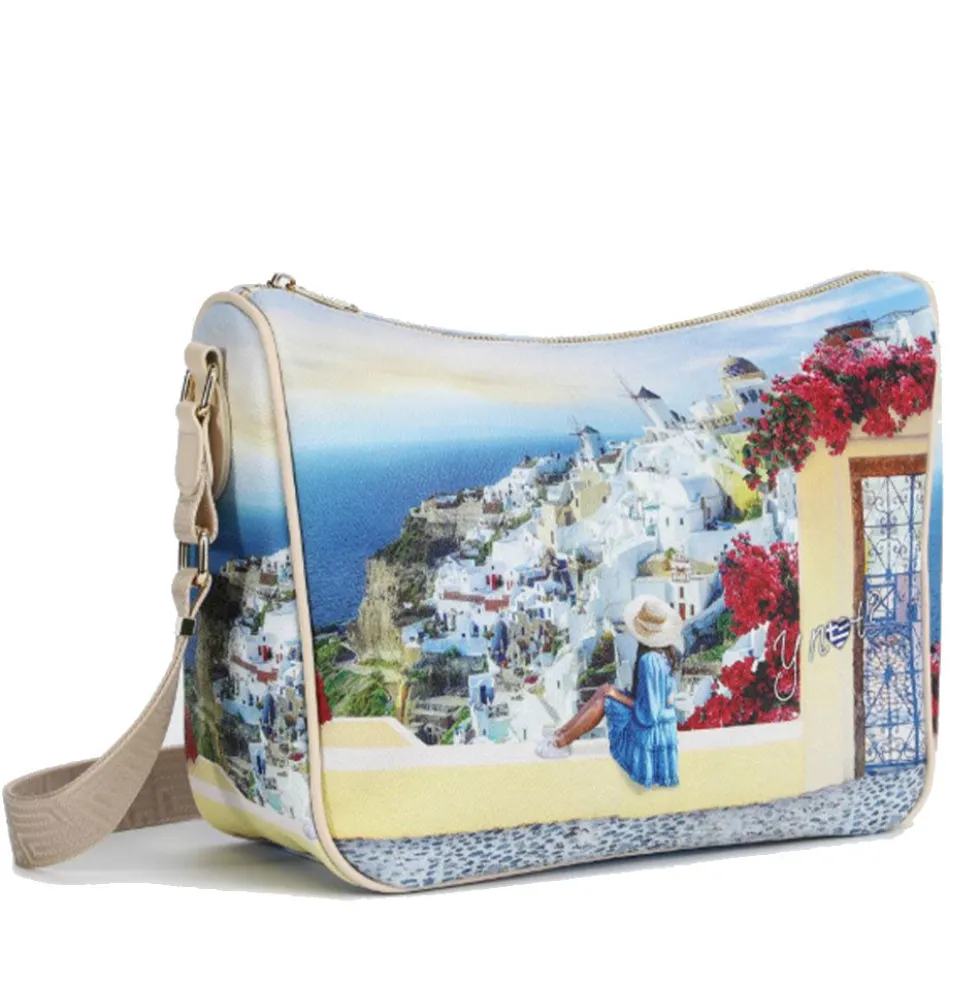 Borsa Donna Y NOT con Tracolla Regolabile linea YES-370 Greek Summer