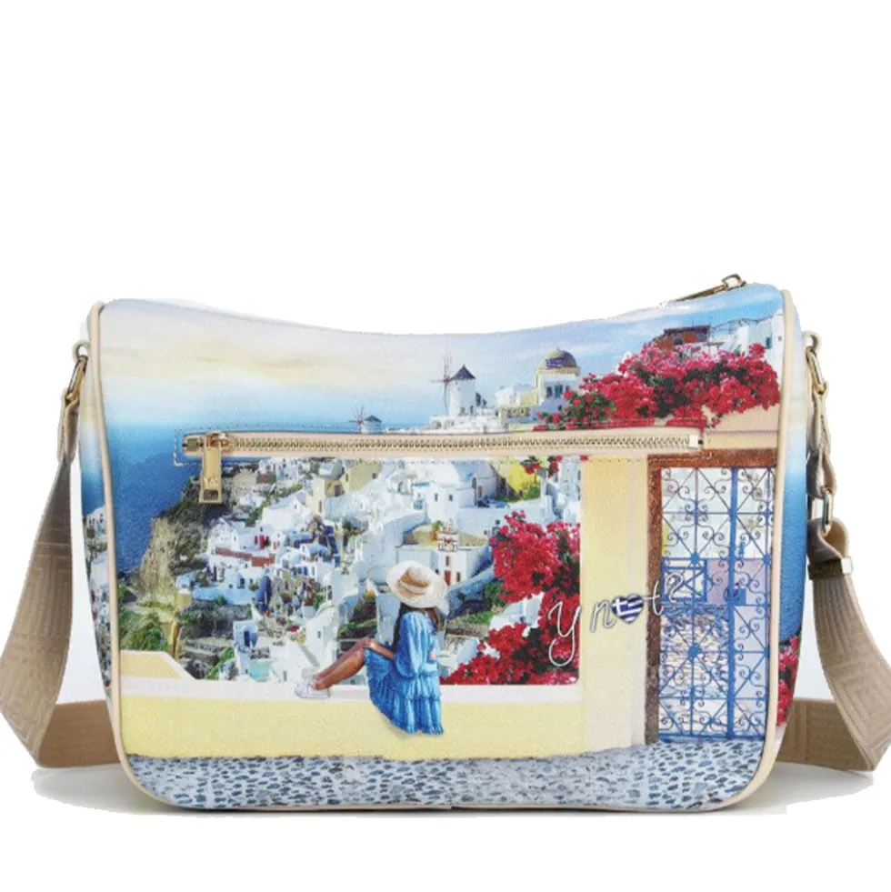 Borsa Donna Y NOT con Tracolla Regolabile linea YES-370 Greek Summer