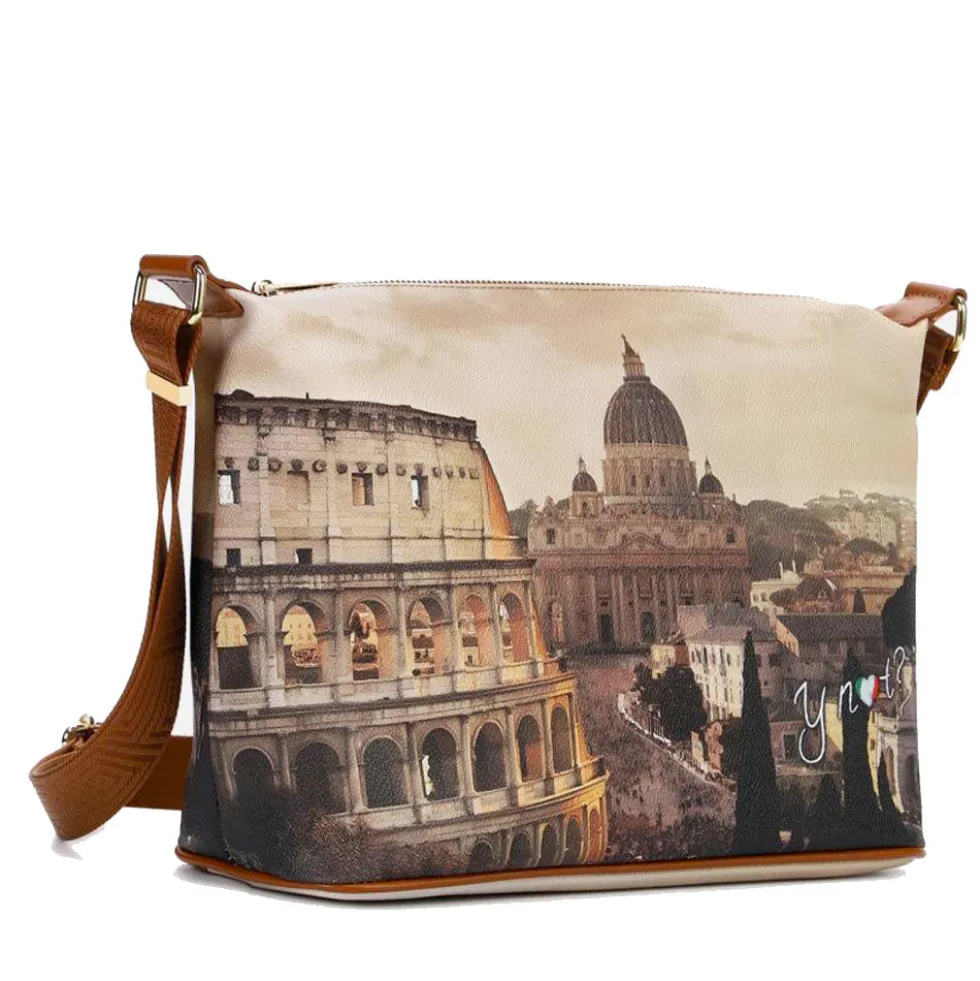 Borsa Donna Y NOT Hobo Easy Large a Tracolla YES-607 Jubilee