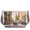Borsa Donna Y NOT Hobo Easy Large a Tracolla YES-607 Astro Clock