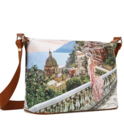 Borsa Donna Y NOT Hobo Easy Large a Tracolla YES-607 Dreaming Coast