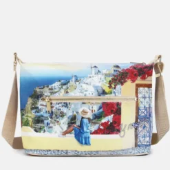 Borsa Donna Y NOT Hobo Easy Large a Tracolla YES-607 Greek Summer