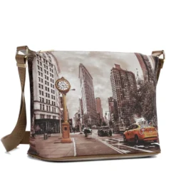 Borsa Donna Y NOT Hobo Easy Large a Tracolla YES-607 Golden Time