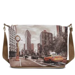 Borsa Donna Y NOT Hobo Easy Large a Tracolla YES-607 Golden Time