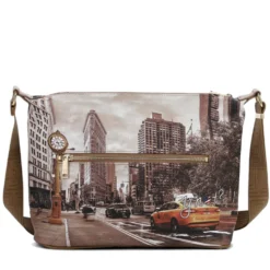 Borsa Donna Y NOT Hobo Easy Large a Tracolla YES-607 Golden Time