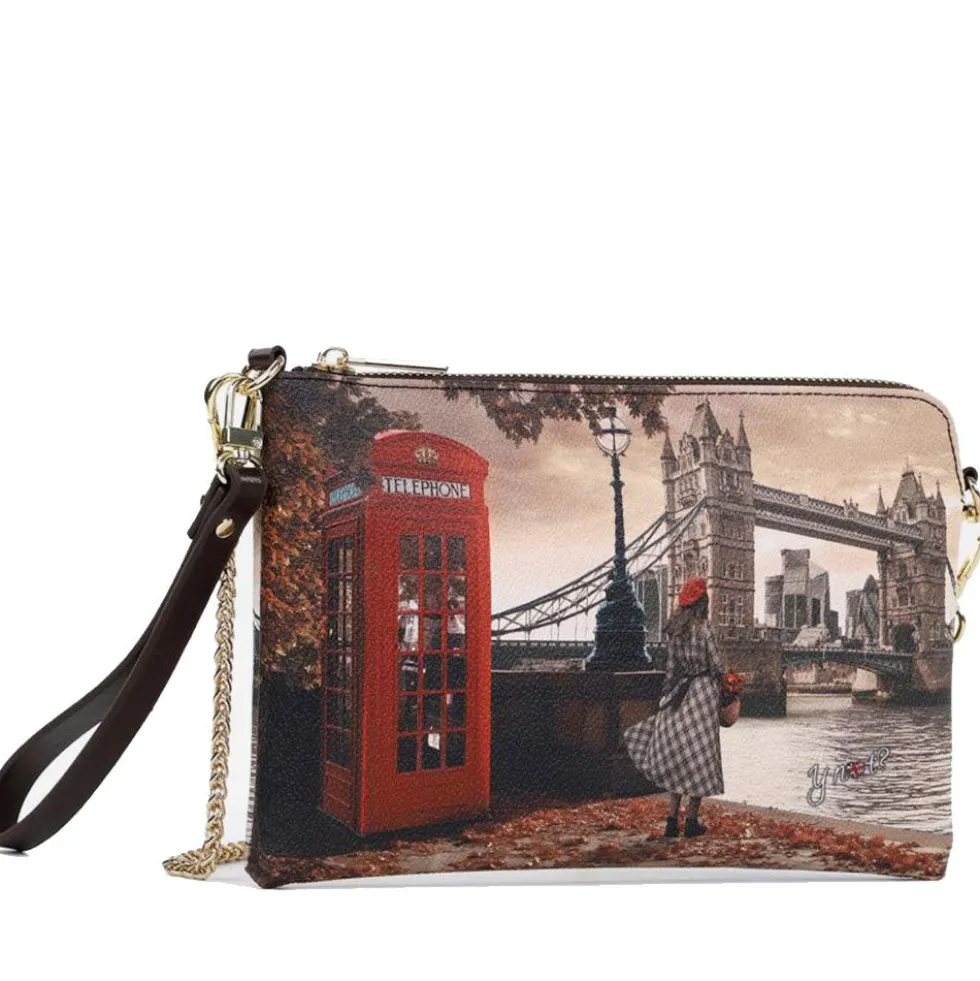Borsa Donna Y NOT Pochette con Tracolla YES-384 London Bridge