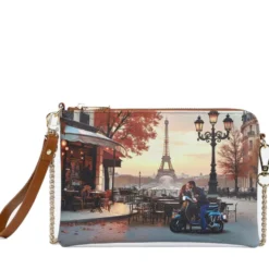 Borsa Donna Y NOT Pochette con Tracolla YES-384 Kisses From Paris