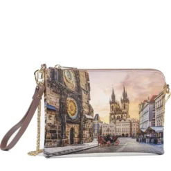 Borsa Donna Y NOT Pochette con Tracolla YES-384 Astro Clock