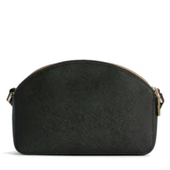 Borsa Doppia Zip a Tracolla 1A Classe Alviero Martini linea Aura Bag stampa Saffiano Nera LF04