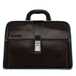 Borsa Dottore PIQUADRO in Pelle Mogano Linea Blue Square - CA2007B2