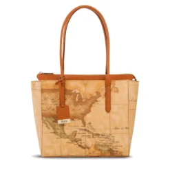 Borsa Shopping Media Donna 1A Classe Alviero Martini linea Geo Classic D087