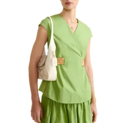 Borsa Sottospalla 1A Classe Alviero Martini linea Rituals Geo colore Geo Safari LE69