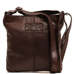Borsello Uomo in Pelle Marrone - Gianni Conti linea Vintage