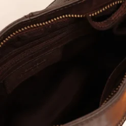 Borsello Uomo in Pelle Marrone - Gianni Conti linea Vintage