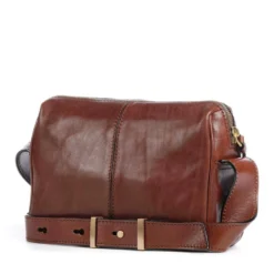 Camera Case Donna a Tracolla THE BRIDGE linea Flora in Pelle Marrone