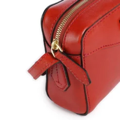 Camera Case THE BRIDGE linea Gloria in Pelle Arancio Bruciato