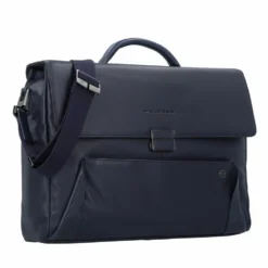 Cartella Porta PC 14" e Tablet PIQUADRO in Pelle Blu Linea Pan - CA4254S94