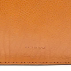 Cartella Uomo Verticale THE BRIDGE linea Leone in Pelle color Cognac