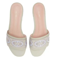 Ciabatta Donna COCCINELLE colore Celadon Green Multicolor