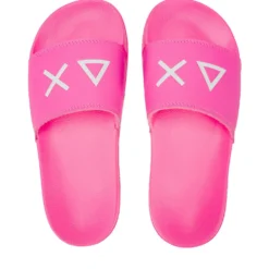 Ciabatte da Donna Sun68 Linea Slippers Logo Colore Fuxia Fluo - X36210