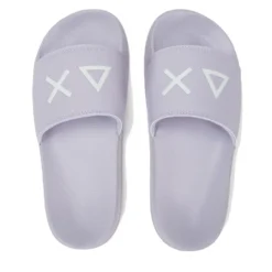 Ciabatte da Donna Sun68 Linea Slippers Logo Colore Lilla - X36210