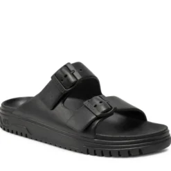 Ciabatte Donna ARMANI EXCHANGE con Doppia Fascia Colore Nero
