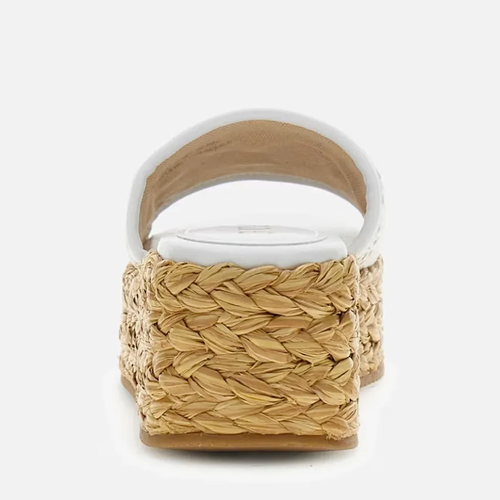 Ciabatte Donna GUESS Linea Binata Colore White - Natural