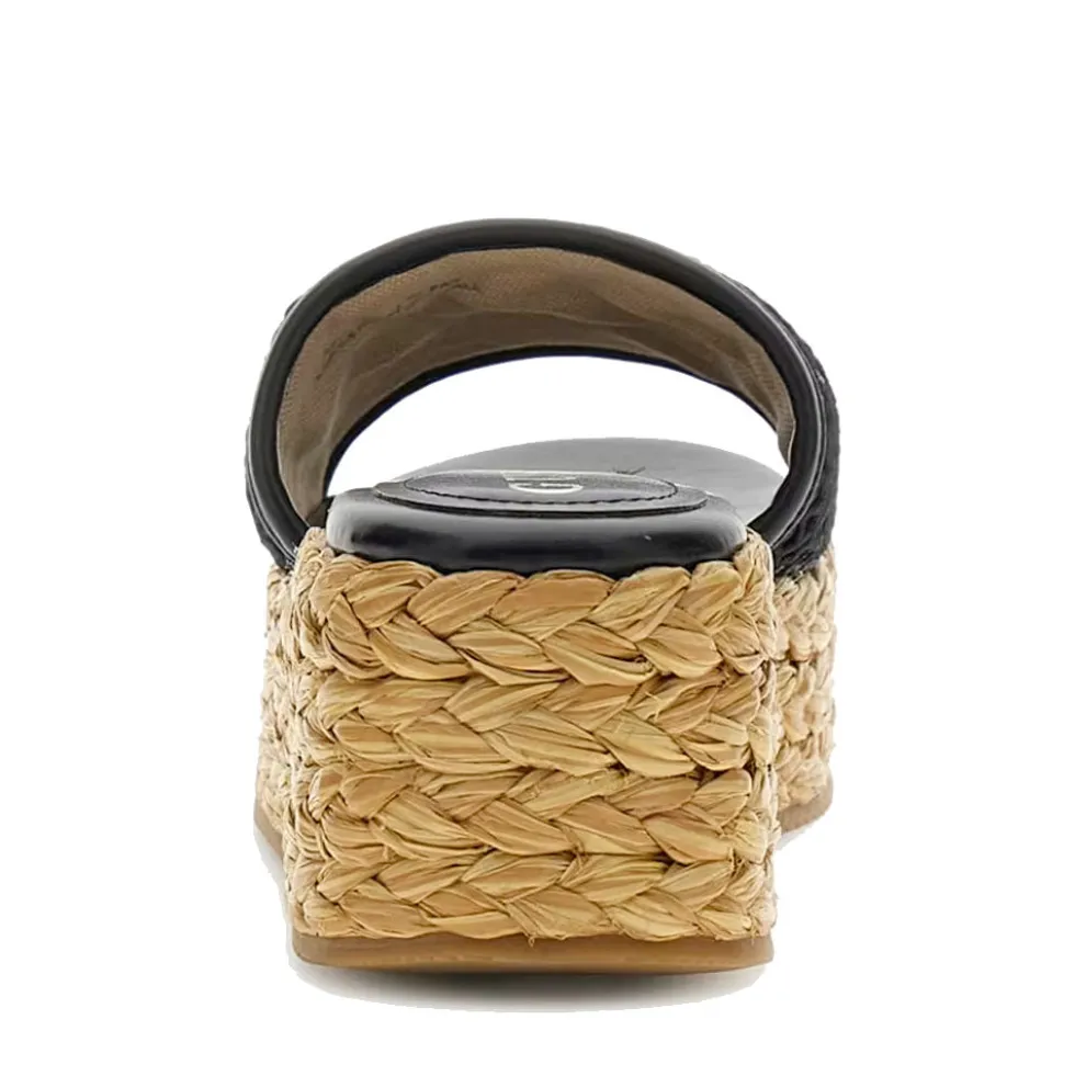 Ciabatte Donna GUESS Linea Binata Colore Black - Natural