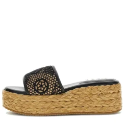 Ciabatte Donna GUESS Linea Binata Colore Black - Natural