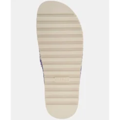 Ciabatte Donna GUESS Linea Fadelizz Colore Cream con Doppia Fascia
