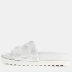 Ciabatte Donna GUESS Linea Fabio Colore White