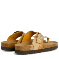 Ciabatte Donna Infradito 1A Classe Alviero Martini in Eco Nappa stampa Geo Classic 1425