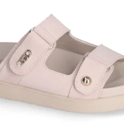 Ciabatte Doppia Fascia LIU JO Penny 902 in Suede Rosa
