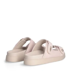 Ciabatte Doppia Fascia LIU JO Penny 902 in Suede Rosa