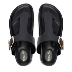 Ciabatte Infradito PATRIZIA PEPE Girl linea Fly Birkilux in Pelle Nera