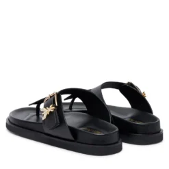 Ciabatte Infradito PATRIZIA PEPE Girl linea Fly Birkilux in Pelle Nera
