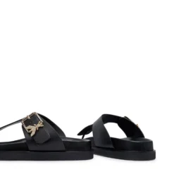 Ciabatte Infradito PATRIZIA PEPE Girl linea Fly Birkilux in Pelle Nera