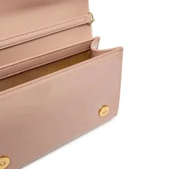 Clutch con Tracolla LOVE MOSCHINO in Vernice Rosa