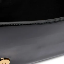Clutch con Tracolla LOVE MOSCHINO in Vernice Nera
