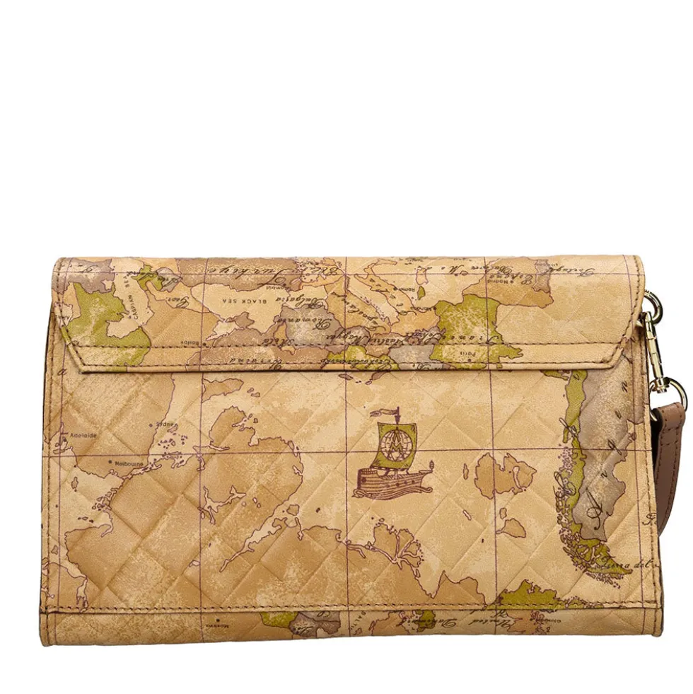 Clutch Donna 1A Classe Alviero Martini in Pelle stampa Geo Classic PO53