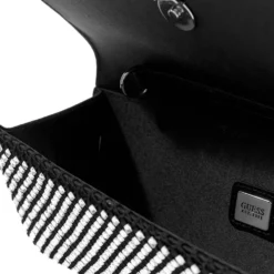 Clutch Donna a Mano con Tracolla GUESS Linea Tasmin colore Nero