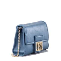 Clutch Donna con Tracolla LOVE MOSCHINO Avio con Placca Quadrata con Logo