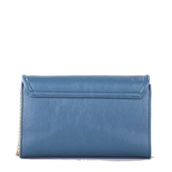 Clutch Donna con Tracolla LOVE MOSCHINO Avio con Placca Quadrata con Logo