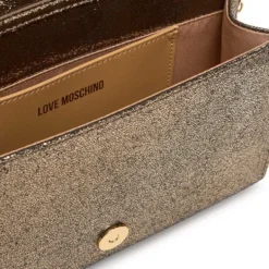Clutch Donna con Tracolla LOVE MOSCHINO linea Smart Daily Soft Oro